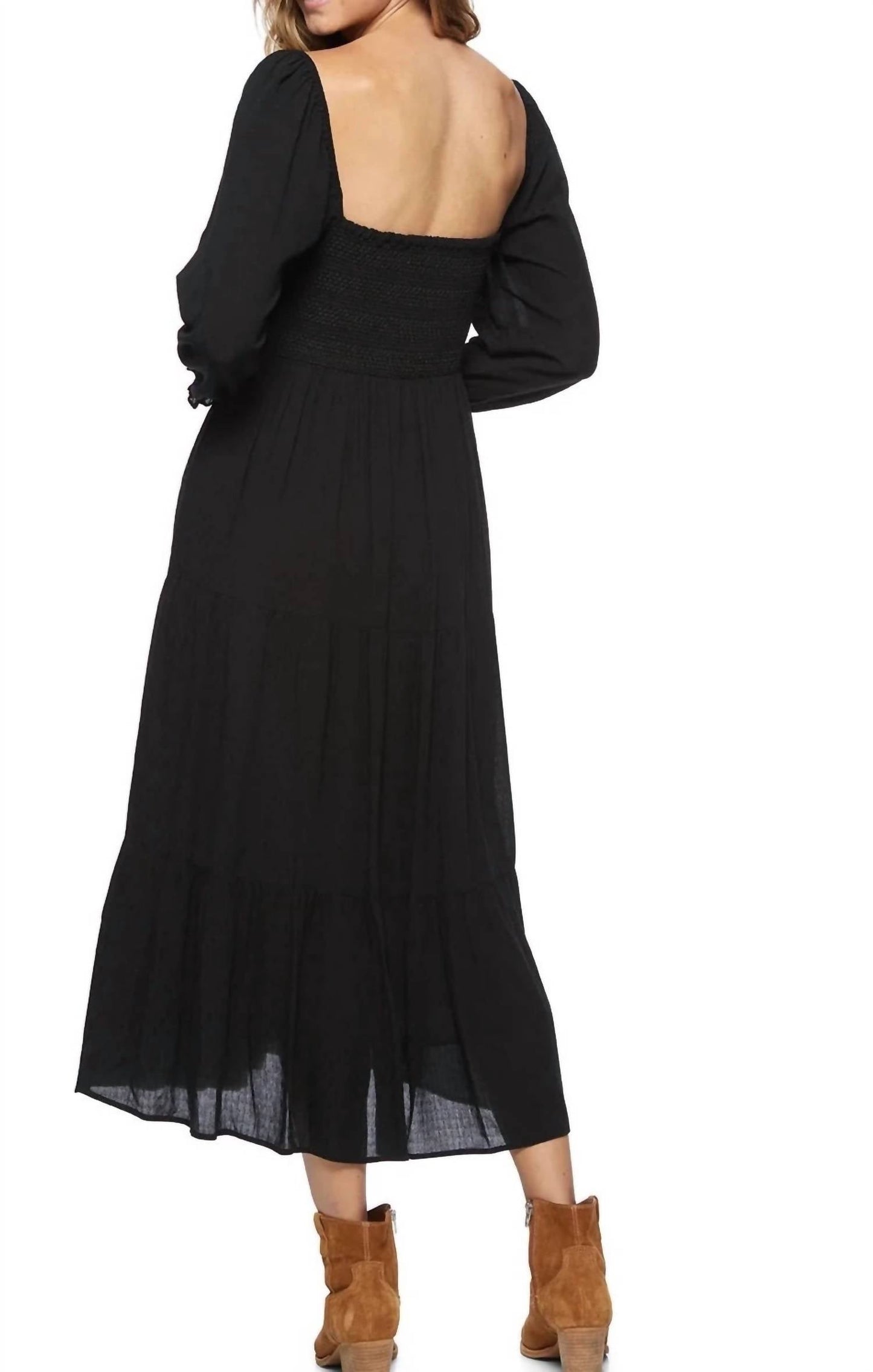 Flags & Anthem - Nora Smocked Midi Dress