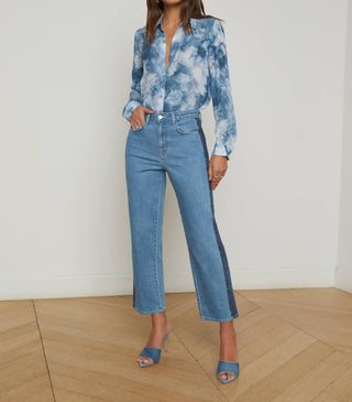 L'Agence - Emorie Cropped Stovepipe Jean
