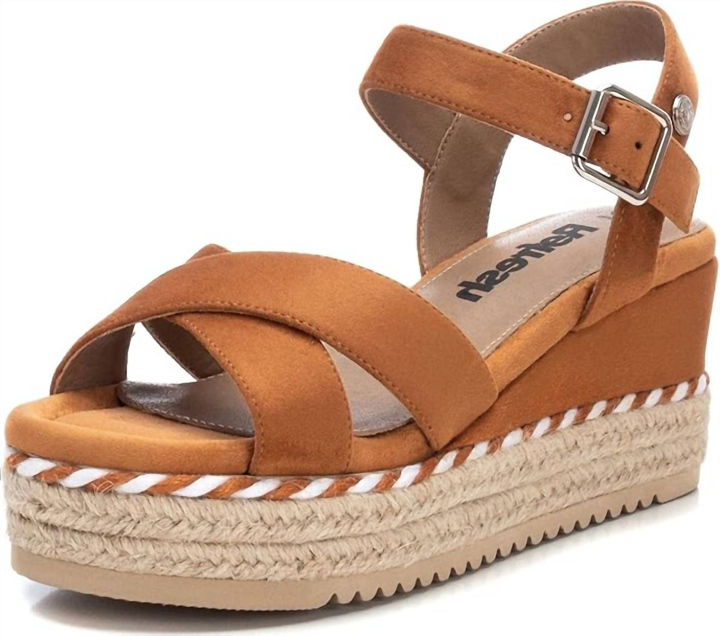 Xti - Women's Suede Wedge Sandals