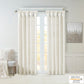 Twist Tab Lined Window Curtain Panel White 50x84