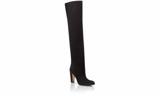 Manolo Blahnik - Pre-loved Women Gardahi Suede Knee High Boots
