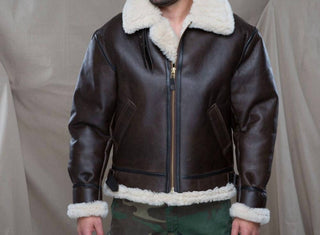 Cloud Nine - Mens Sheepskin Bomber Coat
