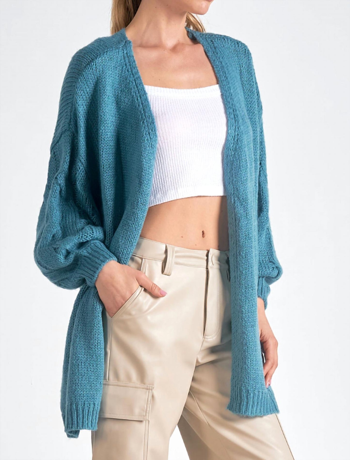 Elan - Love Sweater Cardigan