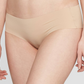 Auden Women's Invisible Edge Cheeky Underwear in Pearl Tan Size L