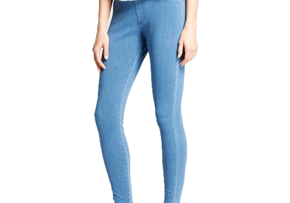 A New Day Light Blue High Waisted Jeggings for Women Size M