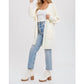Bluivy - Batwing Sleeve Open Cardigan
