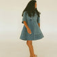 Free People - Remino Denim Mini Dress