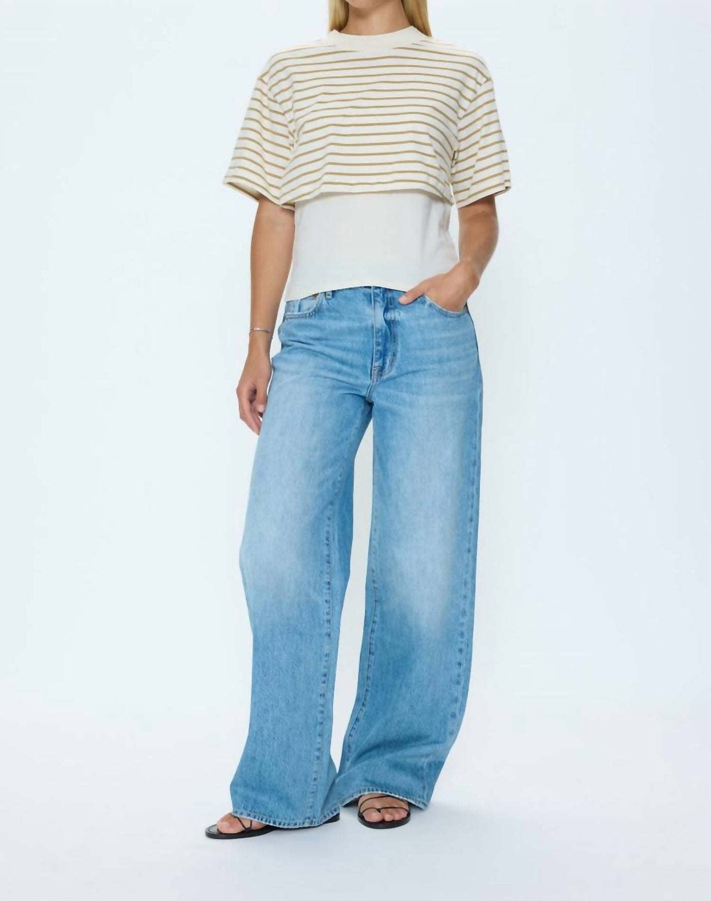 Pistola - Camryn Boxy Tee Overlay