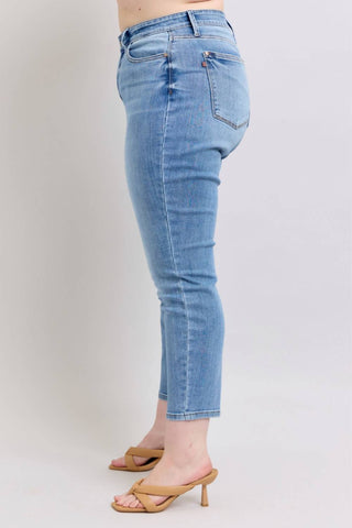 Judy Blue - Plus Mid-rise Slim Fit With Cell Pocket
