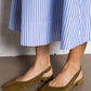 Anthology Editions - Women's Maggie Suede Leather Ballet Flats