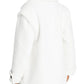 AQUA Women's Ivory Pocketed Long Sleeve Jacket Size Small