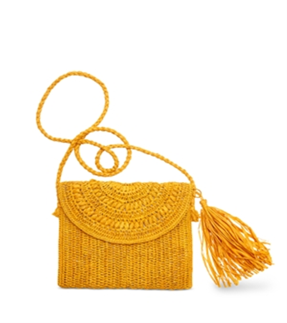 Mar Y Sol Women's Naomi Crossbody Yellow Size Regular