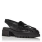 Freda Salvador Women's Bettie Slingback Platform Loafers Black Size 7