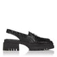 Freda Salvador Women's Bettie Slingback Platform Loafers Black Size 7