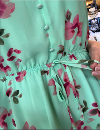 Steve Madden - Kirsty V-Neck Flutter Sleeve Dress