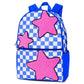 Iscream - Kids Star Checkered Backpack