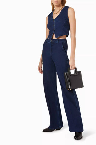Le Jean - Ella Waistcoat Denim Vest