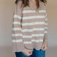 Entro - Save Your Tears Striped Sweater