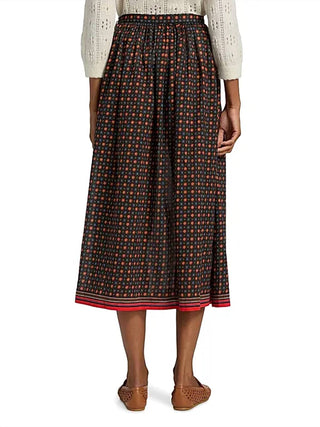Dôen - Marciette Floral Midi Skirt
