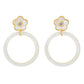 Asha - Boboli Hoop Mop Earrings