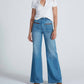 Askk Ny - London Wide Leg Flare Jeans
