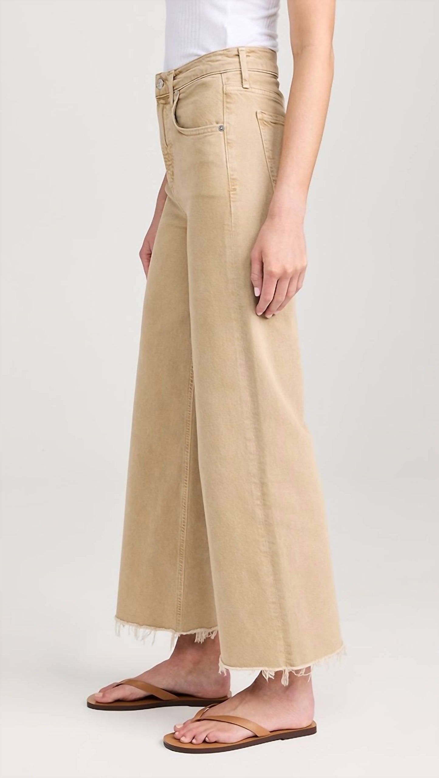 Citizens Of Humanity - Lyra Crop Wide Leg Jeans