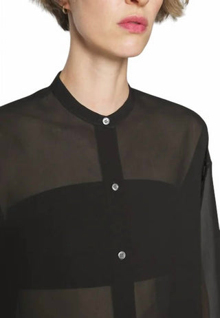 Theory - Bustier Button Down Blouse