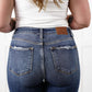 Judy Blue - Mid Rise Button Fly Flare Jeans