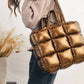 Aapparella - Women's Quilted Puffer Tote Bag