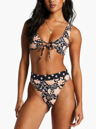 Billabong - Women’s Hide Away Reversible Ruched Tank Bikini Top