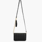 Like Dreams Women's Clara Quilted Tassel Crossbody Black Size Regular