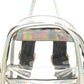 Like Dreams Women's Clear Mini Backpack Bag Gray Size Regular