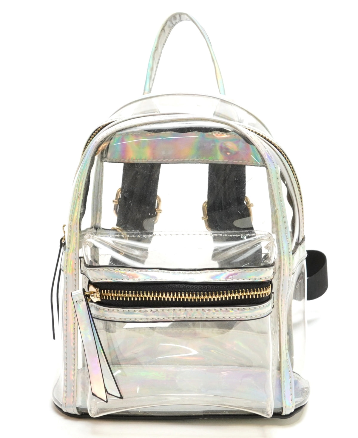 Like Dreams Women's Clear Mini Backpack Bag Gray Size Regular