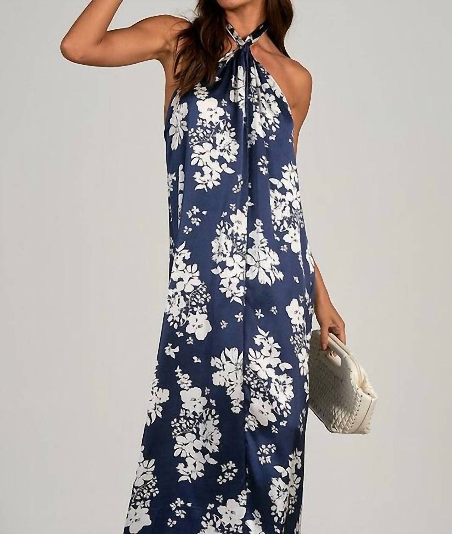 Elan - Halter Maxi Dress
