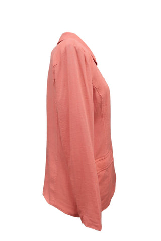 Paparazzi - Women's Linen Blend Classic Lined Blazer