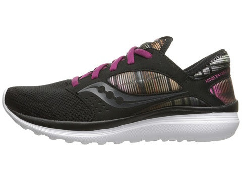 Saucony Women's Life On The Run Kineta Relay Black/Cerise
