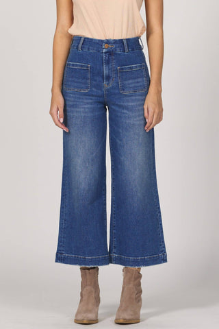 Dear John Denim - Audrey Wide Leg Crop Jean