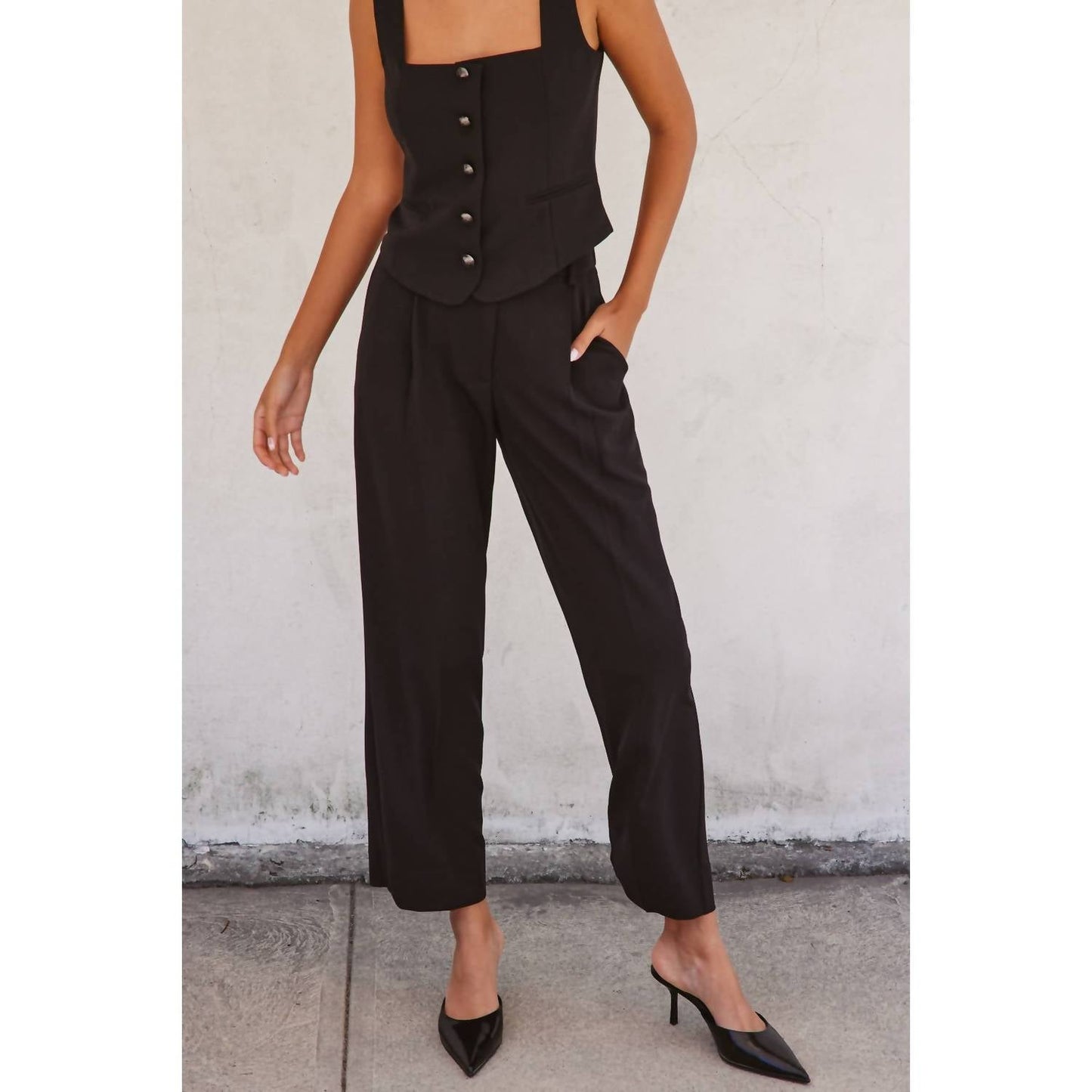 Dress Forum - City Vibes Straight Leg Trousers