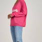 Elan - V-Neck "LOVE" Sweater