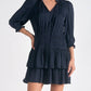 Elan - Tie Neck Dress