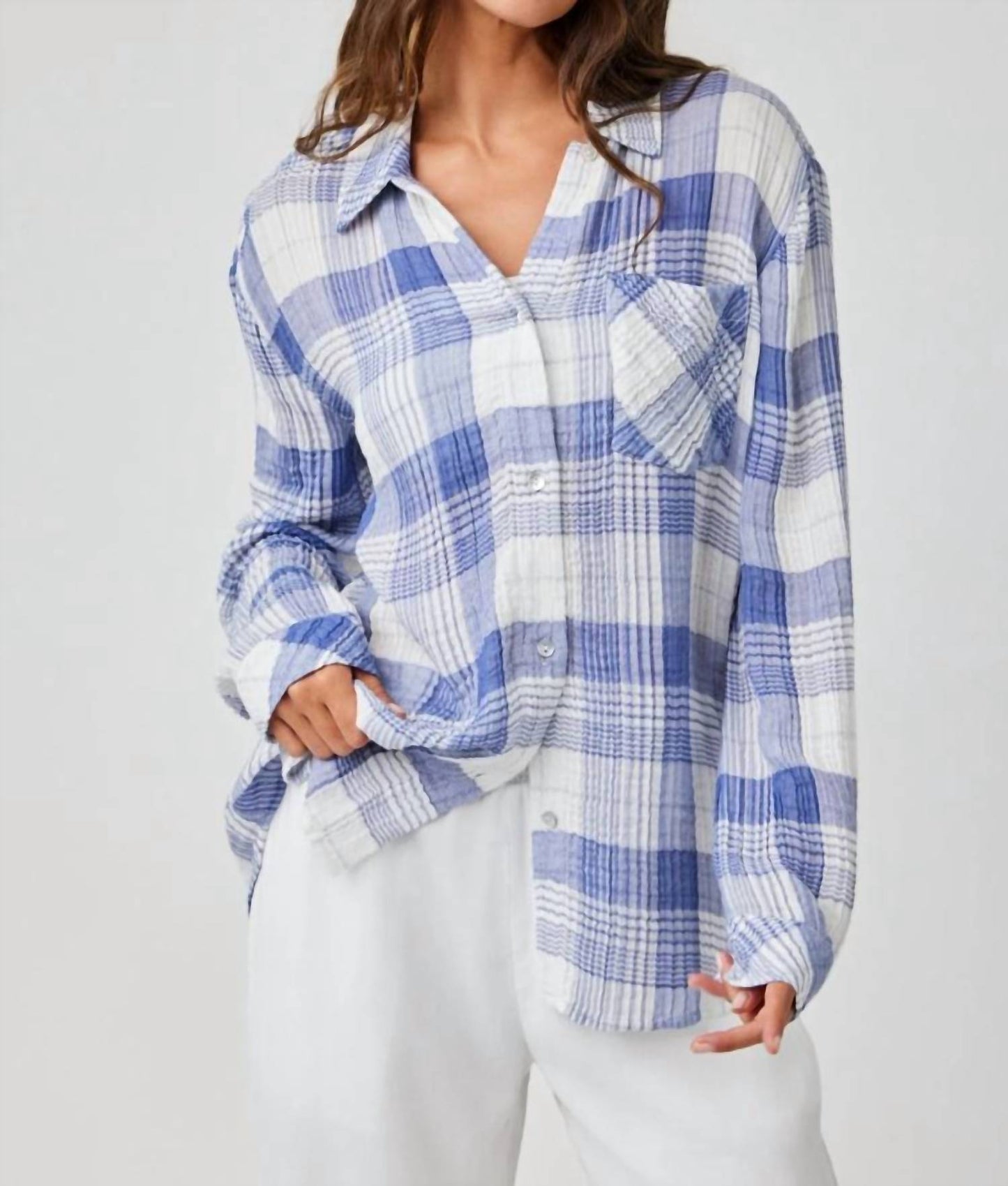 Bella Dahl - Oversized Shirt With Pocket