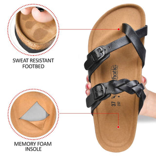 Aerothotic - Women's Irenic Strappy Slide Sandals