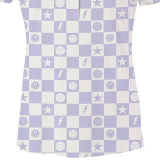 Swingjuice - Women's Golf Smile Face Polo Shirt