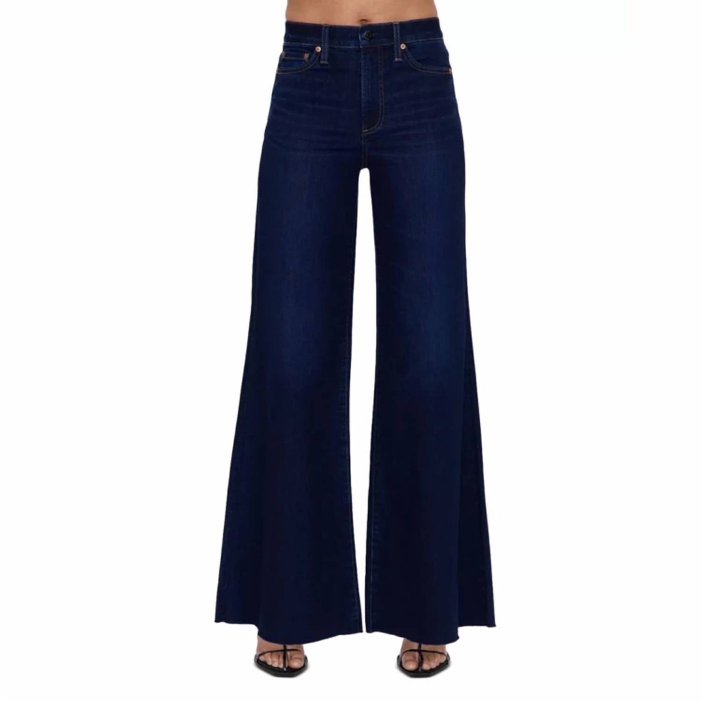 Pistola - Womens's Izzy Mid Rise Wide Leg Jeans