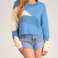 Elan - Triangles Round Neck Sweater