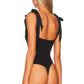 Free People - Lola Shoulder Tie Seamed Bodysuit