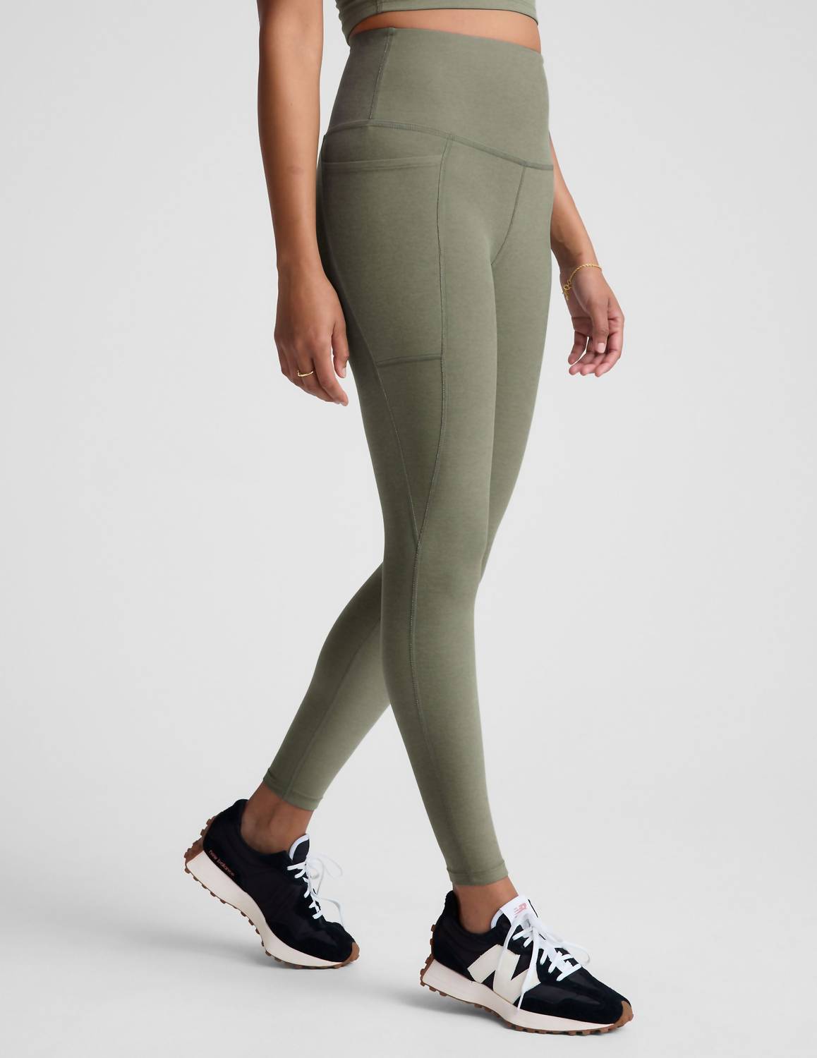 Beyond Yoga - Women's Spacedye Out Of Pocket Midi Legging
