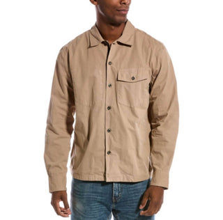 Rag & Bone - Greige Long Sleeve Stanton Shirt Jacket