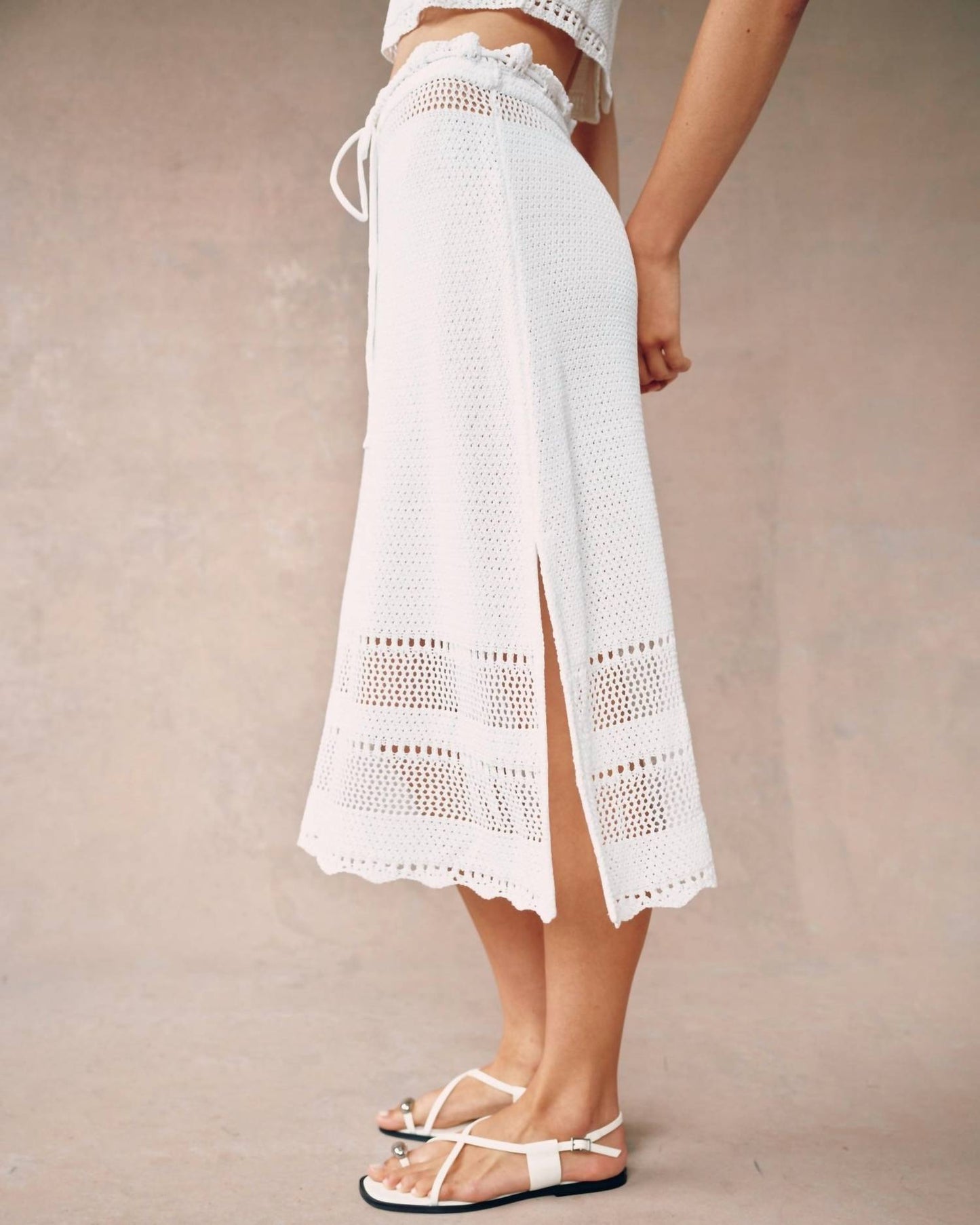 Bella Dahl - Crochet Midi Skirt