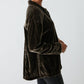 Free People - Marianne Velvet Long Sleeve Shirt